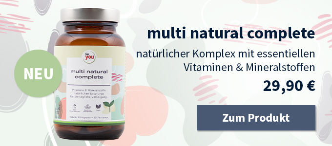 Strunz News - for you multi natural complete