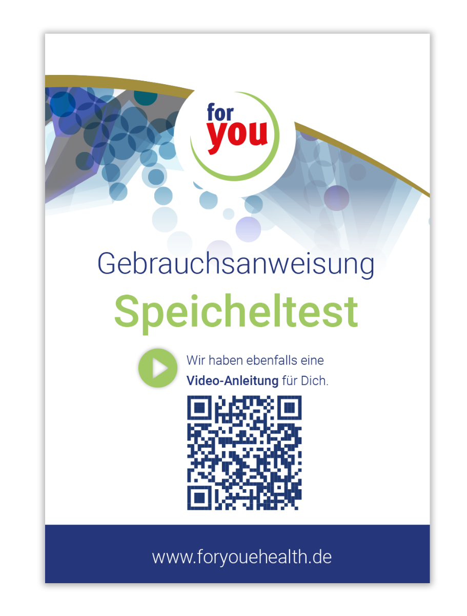 Anleitung Speicheltest