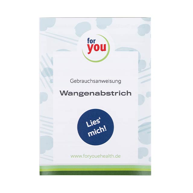 Anleitung Wangenabstrich