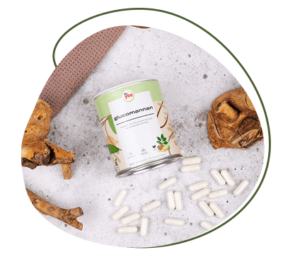 Glucomannan Kapseln zum Abnehmen